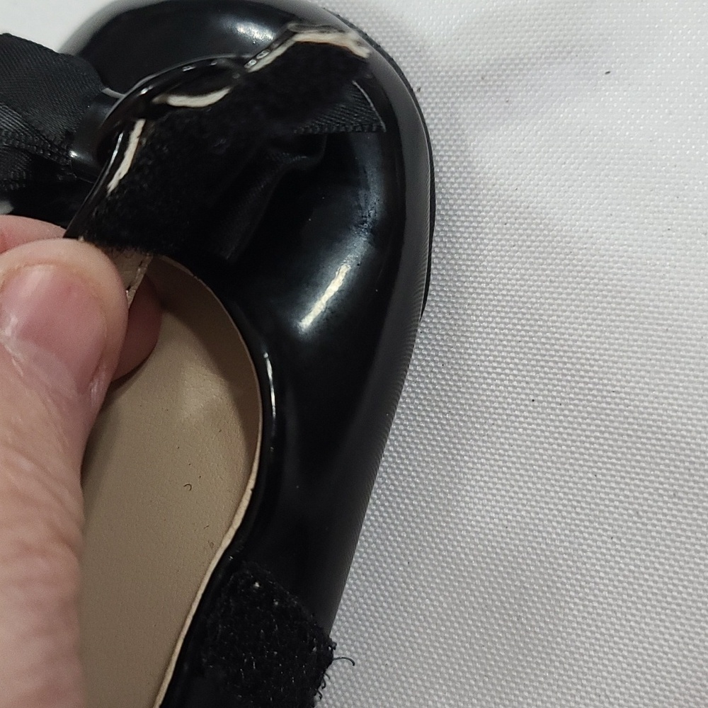 NWT Crown & Ivy Infant Girls Black Shoes Sz 3 NWOT Carters Moccasins Rose Sz 3-6 - Picture 8 of 12